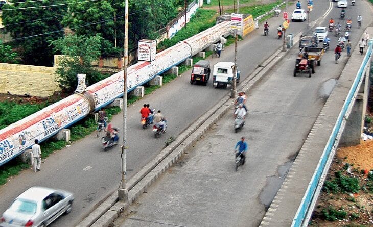 Kolar six lane work in progress, Bhopal news, Kolar 6 lane road