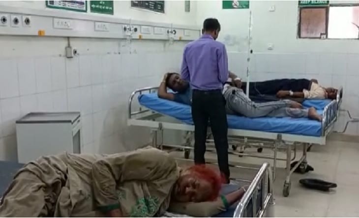 uncontrol truck crushed 8 people in punjab, accident in hoshiyarpur, accident