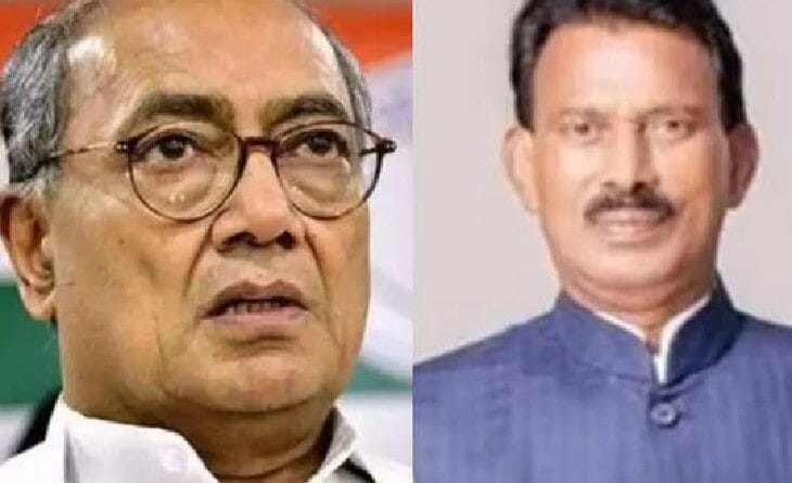 Digvijay retaliated on Minister Silavat's statement, said- I am Corona virus for BJP-Sangh, former cm Digvijay CM, minister tulsi silawat, BJP-congress controversy
