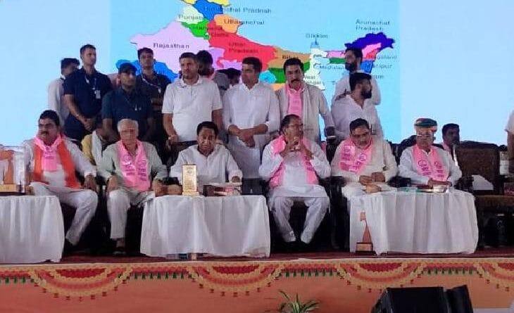 CM Shivraj said in the Jat Mahakumbh - Veer Tejaji will make a board, will teach the history of Jat society in schools; Kamal Nath said – I am not an announcement machine, jaat mahakumbh, bhopal news, shivraj singh chouhan, kamalnath