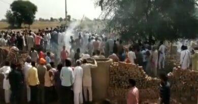 MiG-21 of the Air Force fell at home in Rajasthan, 3 women died, the pilot saved his life by jumping with a parachute, MIG 21 crash, rajasthan news, accident, CM ashok gehlot, airforce plane