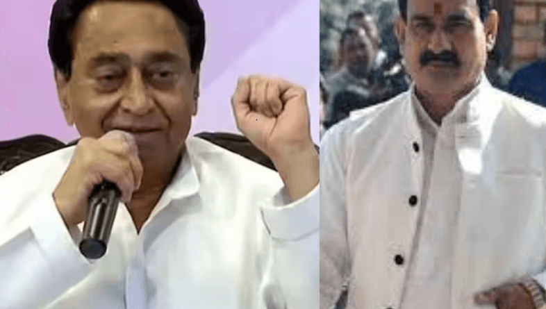Narottam said – We are with deepak joshi, Kamal Nath-Digvijay told tired leader, home minister narrotam mishra, BJP news, BJP-congress controversy