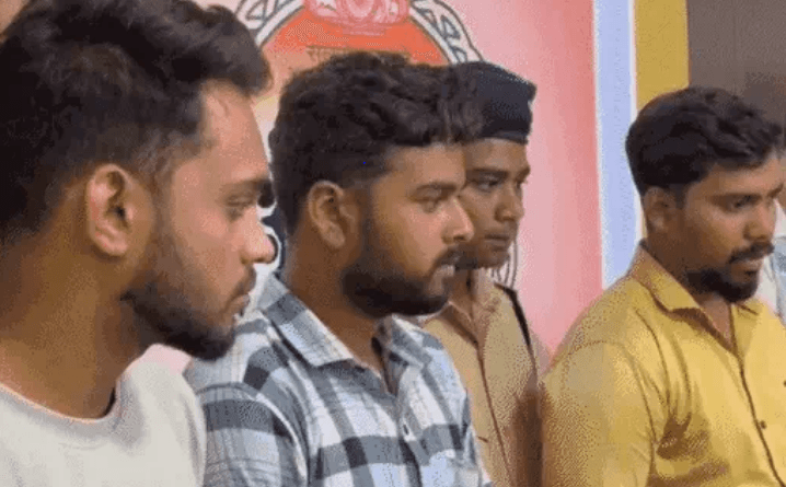 Fake accounts opened in the name of students for online betting in Bilaspur, transaction of 50 crores, 4 arrested with 10 lakh cash, online fraud, bilaspur news