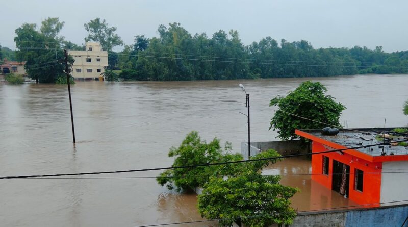 Heavy rain in Bhopal; Houses collapsed due to flood in Ajnal river in Khandwa, Betwa-Magroda river also overflowed, mausam news, barish updates, mausam MP, weather updates, weather news