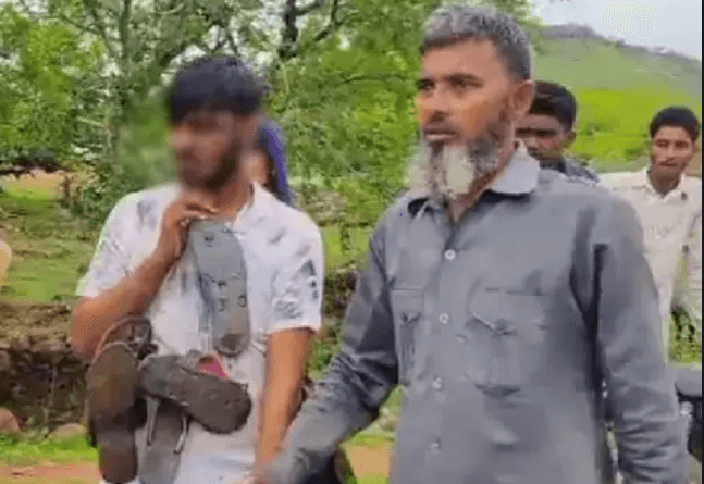 Houses of those who behaved inhumanely with Dalits were broken, girls were thrashed on suspicion of molestation, a procession was taken out wearing garlands of shoes and slippers,shivpuri news, shivpuri dalit kand, dr. narrotam mishra