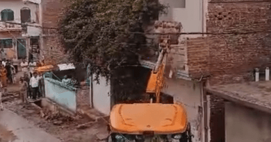 House of Maihar gangrape accused demolished, women keep saying with folded hands – son is being framed, satna news, MP news, crime news, child gangrape case