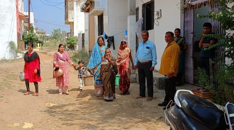 No drinking water in 'Development Model' for 5 years, people of ward number 3 of Chhindwara will boycott elections; People said - no water, no votes, MP election 2023, chhindwara, kamalnath vikas model, kalluram news