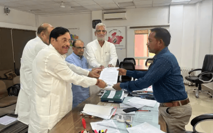 Complaint to Election Commission against Home Minister Amit Shah, Congress accused of threatening officers and employees, election 2023, MP election 2023, kalluram news, MP congress, JP dhanopia, Amit shah complaint, election commission