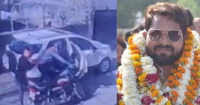 In Gwalior, Sarpanch was openly shot with bullets, firing took place as soon as he got out of the car, the house of the accused was burnt, crime news, sarpanch murder, gwalior news, MP news