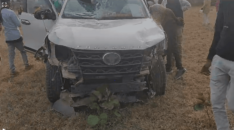 Bike collides with Union Minister Prahlad Patel's car, one dead; 3 children also injured, accident, MP eelction 2023, Mp election 2023, kalluram news, MP news