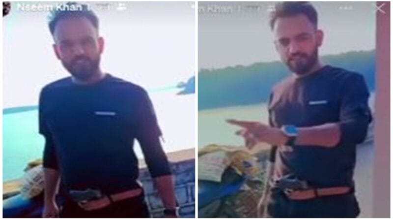 In Bhopal, a notorious criminal was shot in the leg, a tent businessman was shot, TI was also threatened, kalluram news, bhopal, kukhyat badmash short encounter