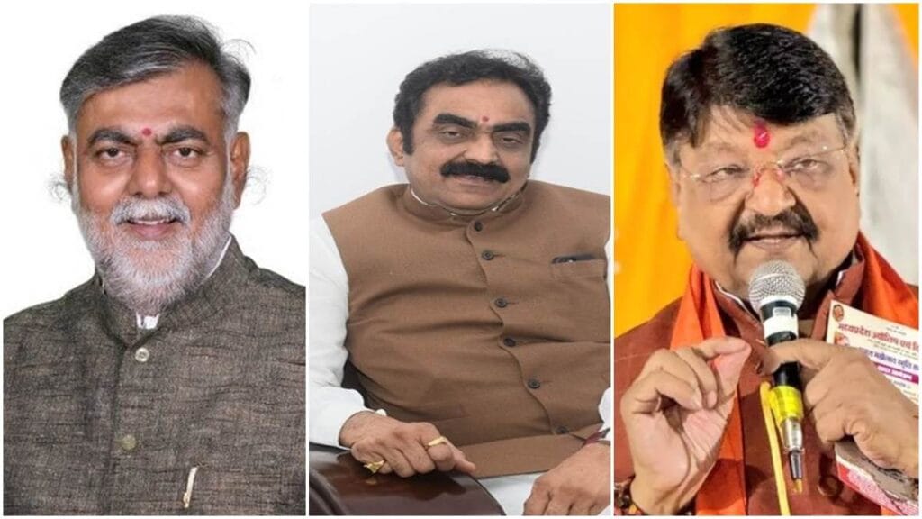 Distribution of departments to ministers in MP, Finance to Jagdish Deora, Urban Administration to Vijayvargiya, Panchayat and Rural Development to Prahlad Patel, MP govt, dr, Mohan yadav, kalluram news, distribution of department in minister