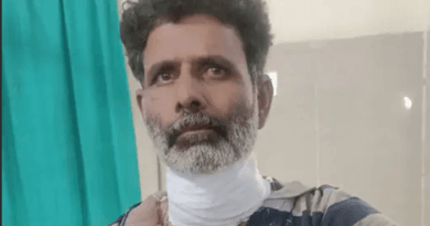 बाइक चलाते वक्त चाइना डोर से कटा गला, खून से लथपथ खुद पहुंचा अस्पताल 3 Throat cut by China string while riding a bike, reached hospital drenched in blood, shajapur, kalluram news, cut throat with china thread, crime, today news, MP updates, today updates