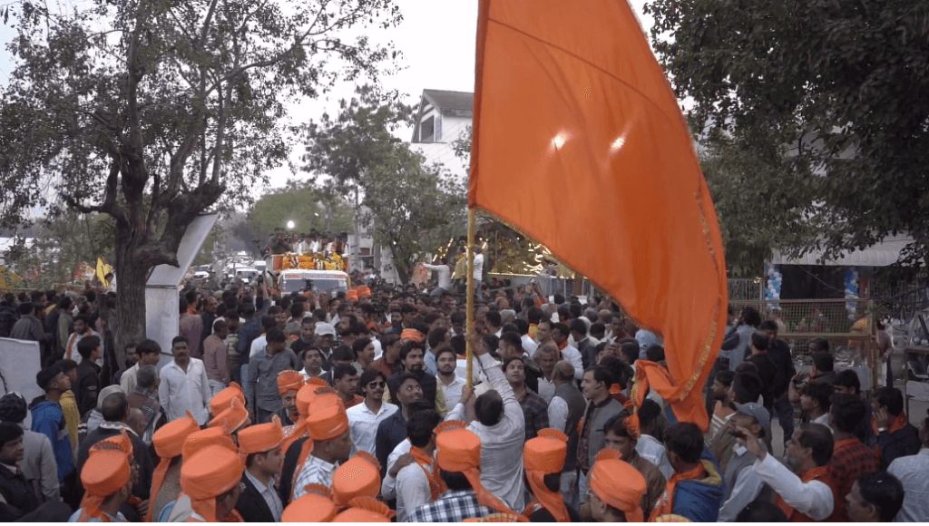Dr. Mohan Yadav's first road show after becoming CM, about 2 thousand welcome stages in 7 km route, ujjain, kalluram news, mohan yadav, road show of mohan yadav