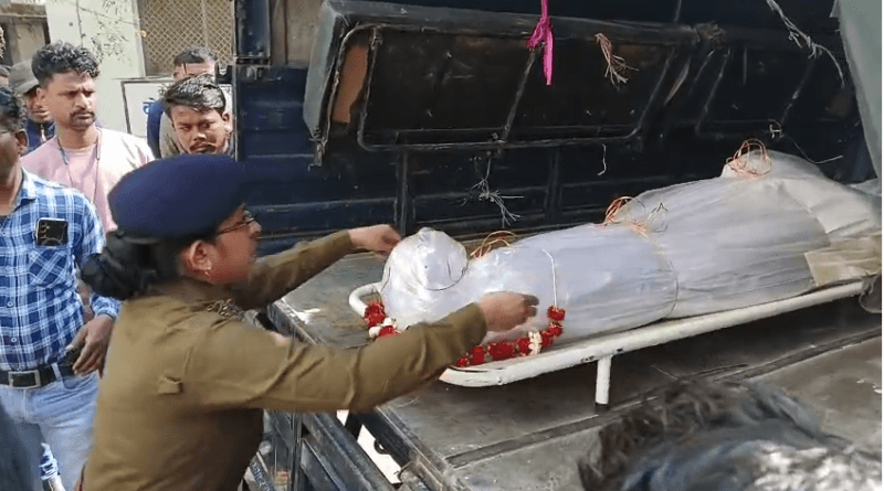 4 including constable killed in separate accidents; Tribute paid to constable, accident, chhindwara, kalluram news