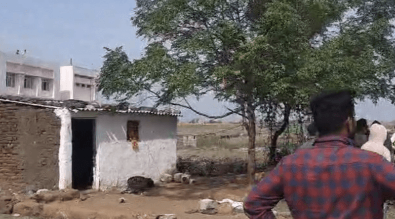 After cow slaughter in Chhindwara, mob broke the house of the accused, one arrested, kalluram news, chhindwara, slaughter house