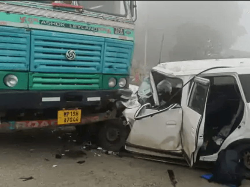 MP के 21 जिलों में बारिश, भिंड में ओले, धार में कोहरे के कारण हादसा, एक की मौत 2 Rain in 21 districts of MP, hail in Bhind, accident due to fog in Dhar, one dead, bhopal, MP mausam, MP weather, weather news, kalluram news