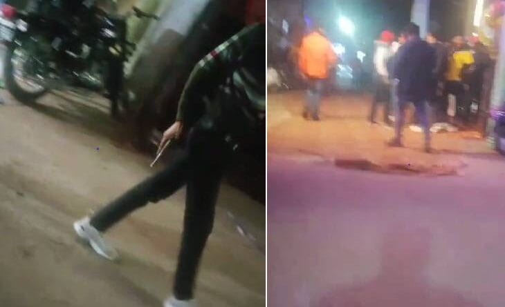 Firing after not getting entry into the club, the girl slapped the guard; Ran away barefoot after seeing her boyfriend being beaten, gwalior, rukuas boyfriend and girl in front of club, kalluram news, police arrest 3 person