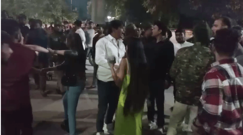 Dispute between army officer and youth in Indore, ruckus at police station after vandalism, allegation of molestation of girl, indore, kalluram news, mithya pub, crime