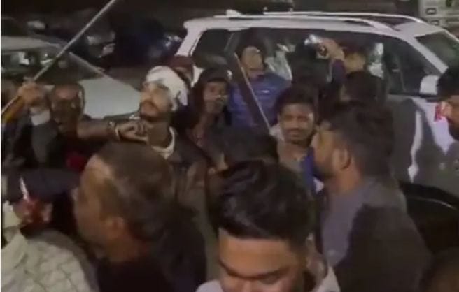 BJP पदाधिकारी के भाई के बर्थडे में फायरिंग, वीडियो सामने आने के बाद केस दर्ज 1 Firing on BJP official's brother's birthday, investigation started after video surfaced, jabalpur, kalluram news, jabalpur firing