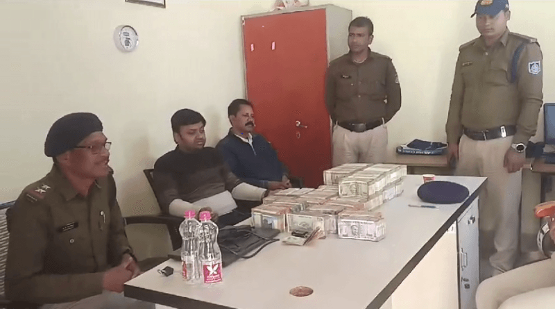 79 lakh cash found from iron trader in Jabpalur, money was kept in cartoon in the car, jabalpur, kalluram news, crime