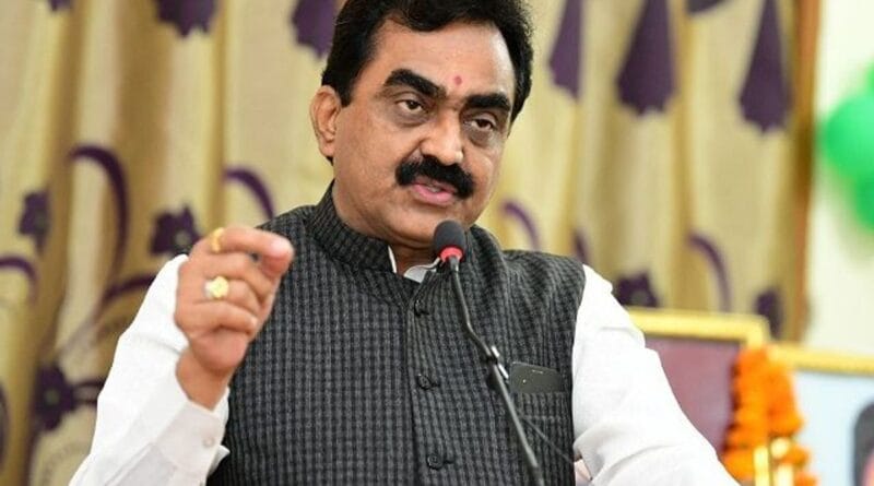PWD Minister Rakesh Singh said- First he hit his own feet with an ax, now Congressmen are getting banners and posters put up, PWD monister rakesh singh, kalluram news, ayodhya ram mandir, jabalpur