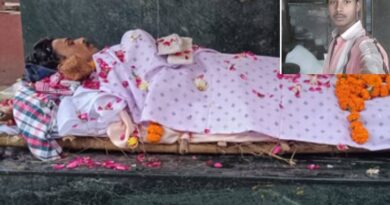 Father stabbed to death, family took him to perform last rites, police brought dead body from crematorium, crime, murder, kalluram news, ujjain