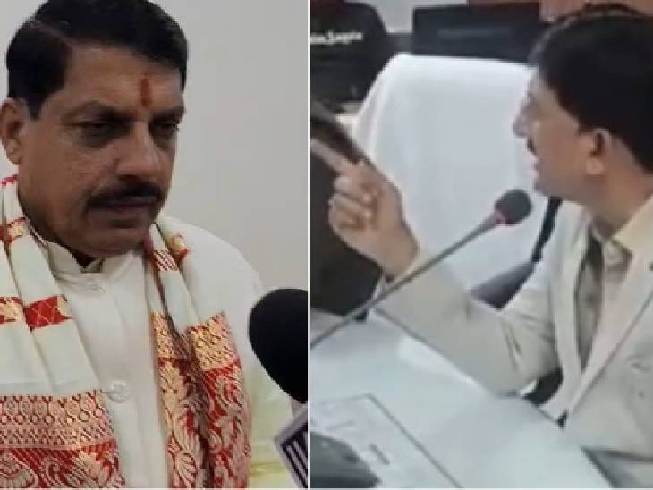 कलेक्टर बोले थे- तुम्हारी औकात क्या, CM ने हटाया, कहा- ऐसी भाषा वाले अफसर बर्दाश्त नहीं 1 Collector had said - What is your status, CM removed him, said - Officers with such language cannot be tolerated, shajapur, CM mohan yadav, kalluram news, kishore kanyal, riju bafna