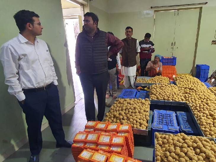 महाकाल मंदिर के 5 लाख लड्डुओं का अयोध्या में रामलला को लगेगा भोग, 5 दिन में तैयार करेंगे 250 क्विंटल लड्डू 1 5 lakh laddus of Mahakal temple will be offered to Ramlala in Ayodhya, 250 quintal laddus will be prepared in 5 days, ujjain mahakal temple, ujjain, ayodhya ram mandir, kalluram news, mp news, today updates