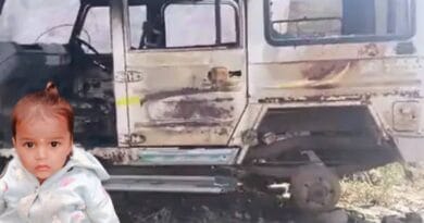 3 year old innocent boy burnt alive in condom car, fire broke out in jeep parked outside the house, Chhindwara, Kalluram News, Child Burnt in jeep