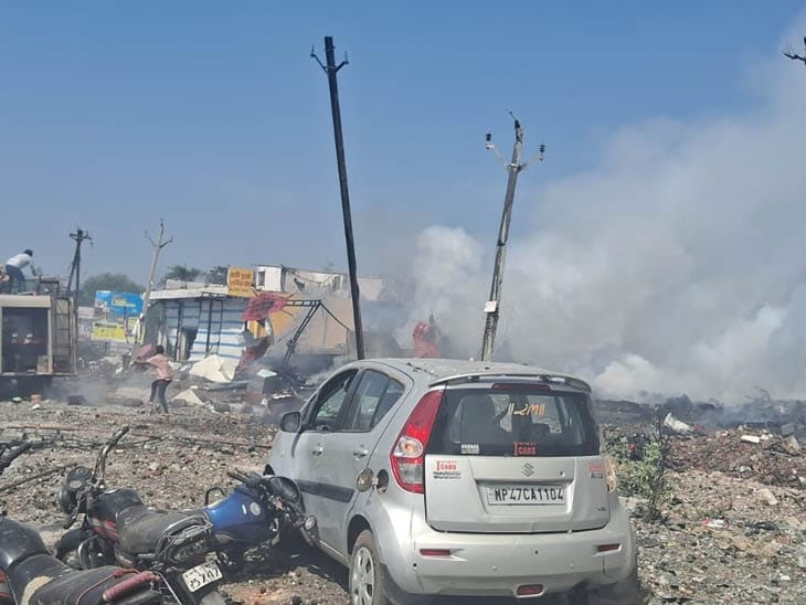हरदा में पटाखा फैक्ट्री में ब्लास्ट, 11 की मौत, फैक्ट्री मालिक समेत तीन गिरफ्तार 6 Blast in firecracker factory in Harda, 11 people died, more than 100 people injured; hands and legs cut off and thrown away, kalluram news, harda firecracker factory blast, harda, MP new, today updates