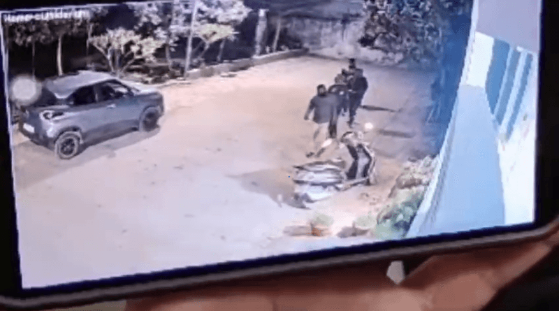 In Indore, armed criminals entered the house with the intention of robbing, but did not break the gate after seeing the sensor; Took a bag full of notes from the ca, Indore, Crime, Kalluram News