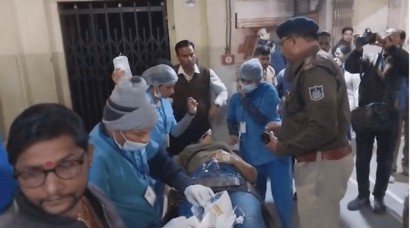 Nurse shot in Jabalpur, attacked while going on duty; admitted to hospital, jabalur, kalluram news, fire on nurse in jabalpur