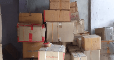 Raid on firecracker godown in Jabalpur, large quantity of firecrackers seized, jabalpur, firecrackers raid