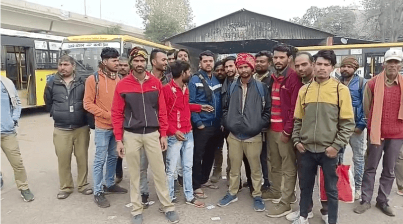 Wheels of metro buses stopped in Jabalpur, drivers went on strike for demands, Kalluram News, Bus Operators, Jabalpur