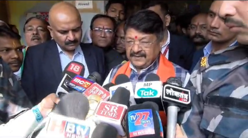 Minister Kailash Vijayvargiya said - Mughals broke and looted temples, all four classes are happy with the budget, kailash vijayvergiya, kalluram news, political, today updates, indore