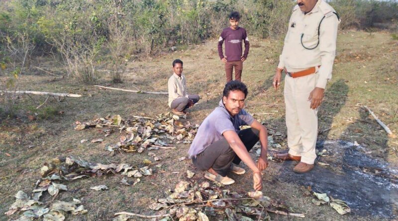 Sarpanch beats forest worker in Katni, rescues five poachers from the post, Katni, Kalluram News, Crime