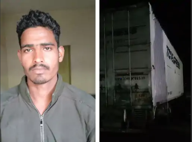 In a minor dispute, a screwdriver was stuck in the neck of a friend, a container was crushed to make it look like an accident, the shoes of the dead body turned upside down revealed the secret, sagar, kalluram news, murder mystry solved,