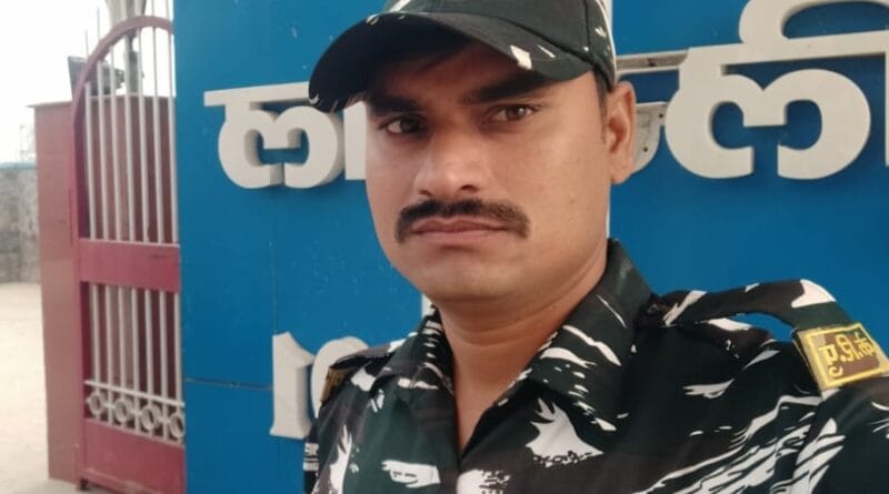 CRPF jawan woke up and fell down while standing on the bed, did not wake up again, fear of heart attack, kalluram news, CRPF Jawan Dies Of Heart Attack In Shivpuri, kalluram news, shivpuri