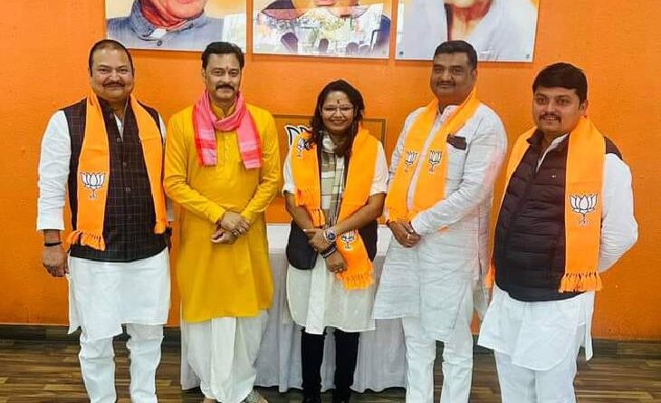 Congress leader and District Panchayat member from Sihora, Ekta Thakur joined BJP, said- she was hurt by rejecting the invitation to Ram temple, sihora, jabalpur, kalluram news, BJP news