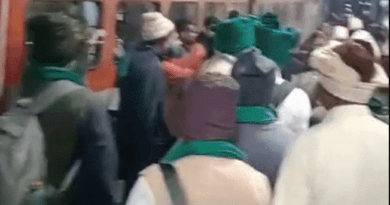 70 farmers from Karnataka boarded the train from Ujjain to Ayodhya, said - we wanted to go to Delhi, Ujjain, Kalluram News, Delhi Kisan Andolan, Bhopal, MP News