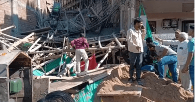 The roof of a house under construction in Indore collapsed, three laborers were buried below; admitted to hospital, Indore, Indore Accident, Kalluram News, Today Updates