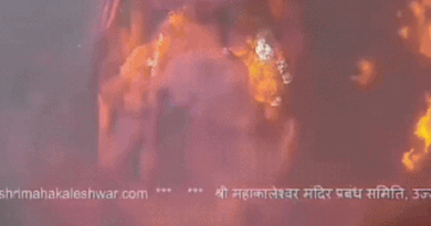 Fire broke out during Bhasma Aarti in the sanctum sanctorum of Mahakal, 14 people including priest got burnt; 9 injured referred to Indore, Ujjain Temple Fire, Kalluram News, Ujjain, Today Hapening, Mahakaleshwar