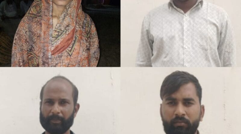Husband murdered for a claim of Rs 20 lakh, wife made him lie on the road and crushed him with a car to show the accident in Gwalior, Murder Mystery, Crime, Gwalior, Kalluram News