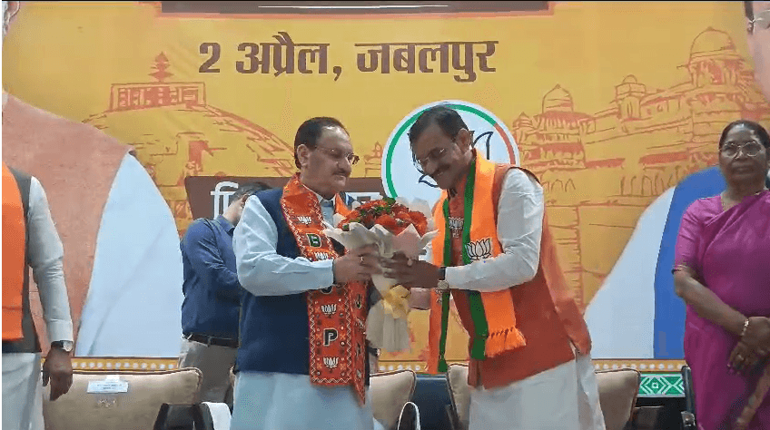 भाजपा अध्यक्ष नड्डा बोले- मोदी ने परिवारवार की राजनीति को खत्म किया, जबलपुर में कहा- कांग्रेसी बेरोजगार हो गए 2 BJP President Nadda said - Modi has ended family politics, said in Jabalpur - Congressmen have become unemployed, Jabalpur, Kalluram News, JP Naddha, Politics, Loksabha Election 2024
