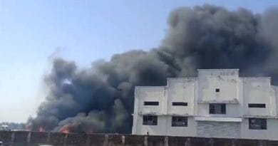 Fire breaks out in scrap warehouse in Jabalpur, 5 vehicles destroyed, Jabalpur, Fire, Kalluram News, Accident