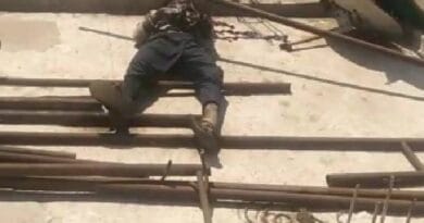 जबलपुर में शेड निर्माण के दौरान हाईटेंशन लाइन से लगा करंट, मौत  6 Electrocution from high tension line during shed construction in Jabalpur, death, Kalluram News, Jabalpur, Accident