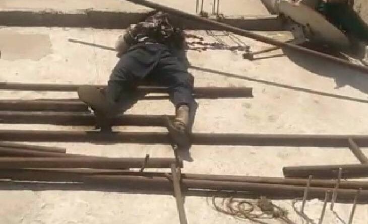 Electrocution from high tension line during shed construction in Jabalpur, death, Kalluram News, Jabalpur, Accident