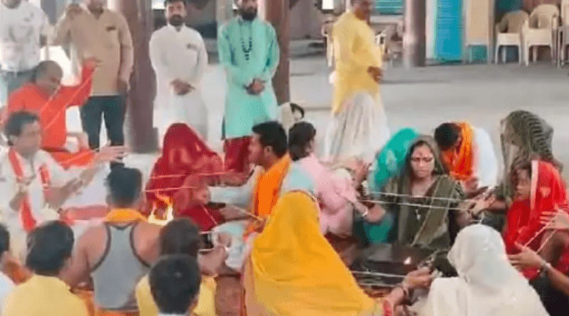 35 people adopted Hinduism in Indore, VHP said - homecoming took place in Khajrana temple; Officer said – no information, Indore, Kalluram News, Change Hinduasim, Today Updates, Indore