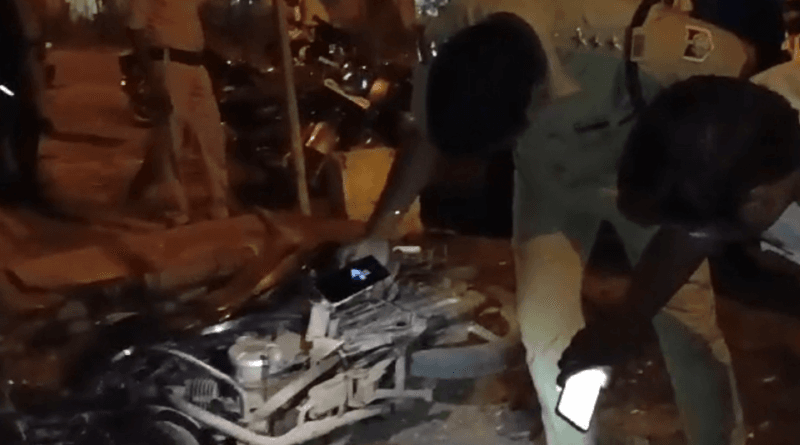 Young man murdered by pelting stone on head in Jabalpur, bike thrown on top to show accident, Jabalpur, Murder, Crime